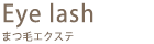 Eye lash